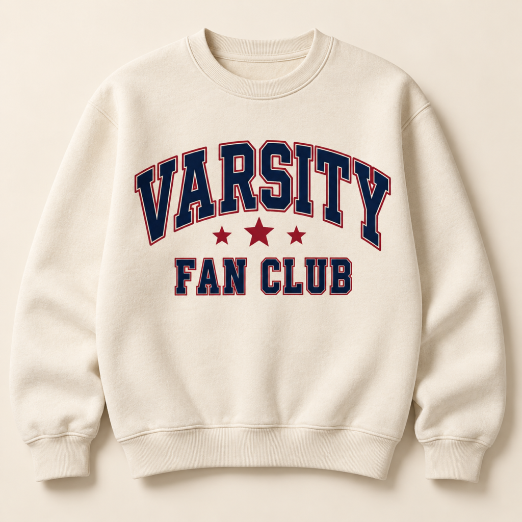 Varsity Fan Club Sweatshirt