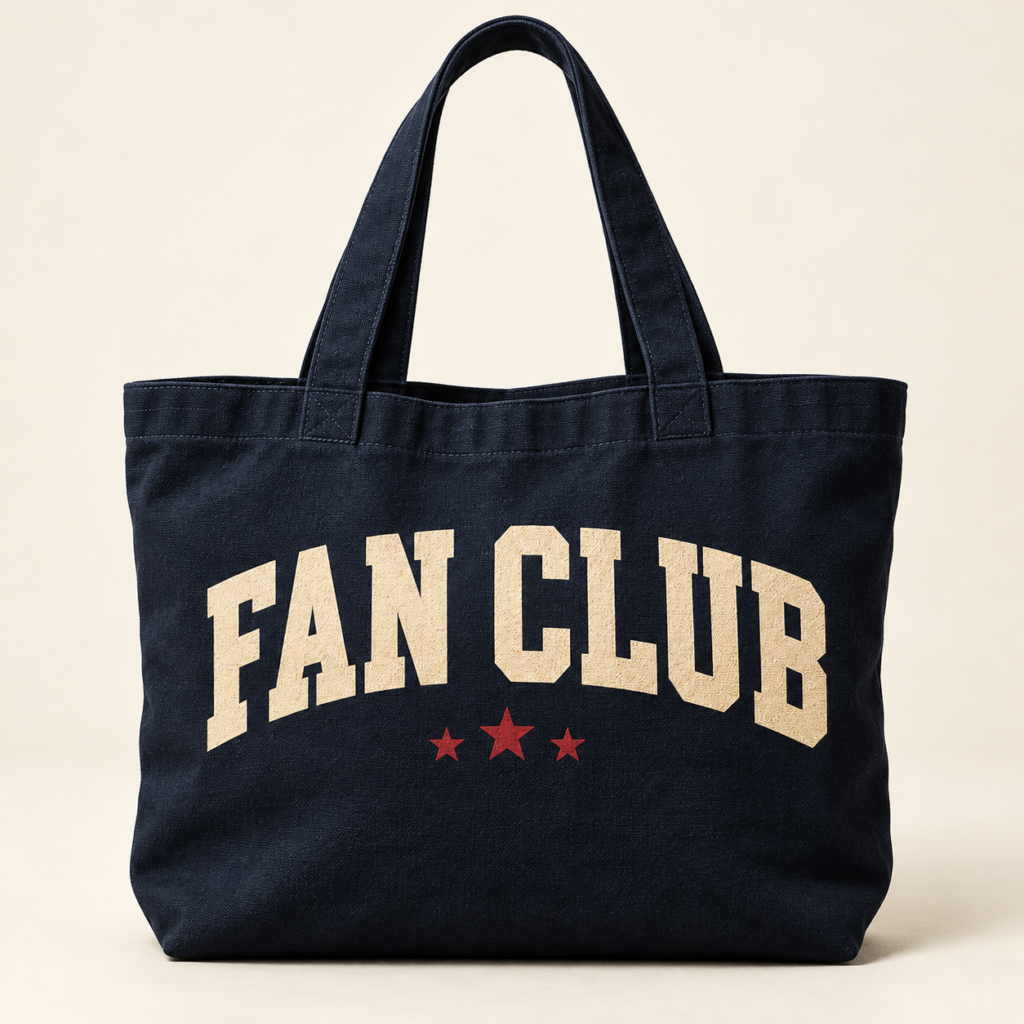 Fan Club Canvas Tote